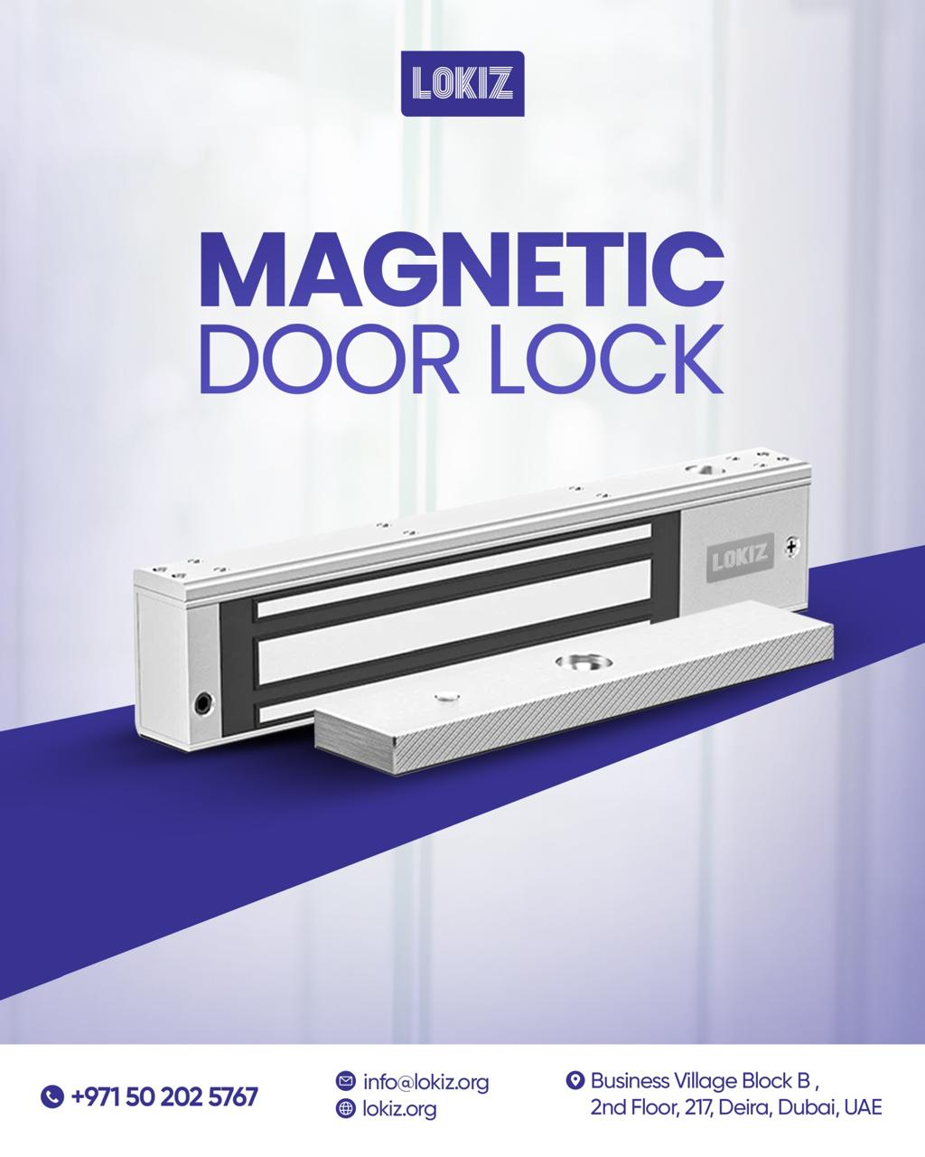 LOKIZ – Magnetic Door Locks & Access Control Systems Supplier Dubai