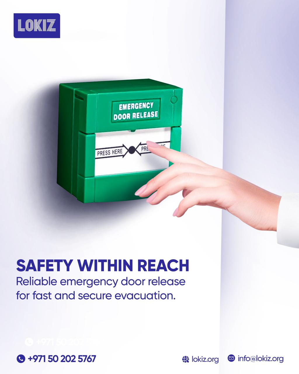 LOKIZ – Magnetic Door Locks & Access Control Systems Supplier Dubai