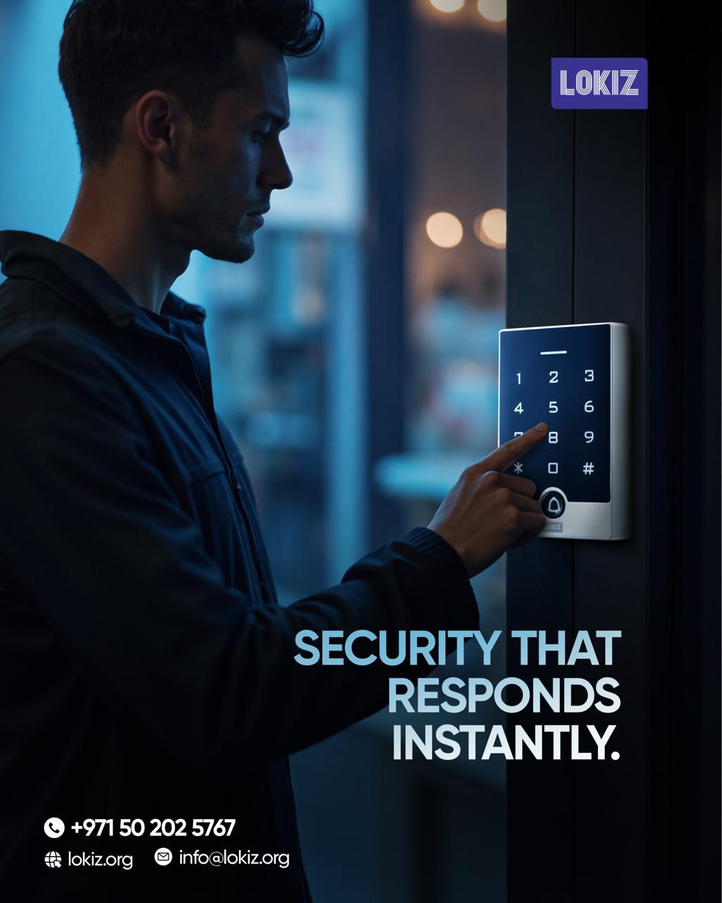 LOKIZ – Magnetic Door Locks & Access Control Systems Supplier Dubai